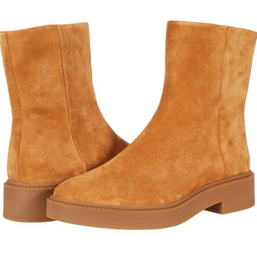 VINCE Kady Suede Lug Boots